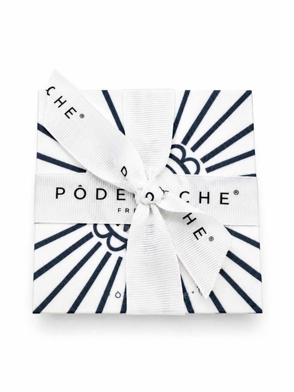Pôdevache France NWT Set of 4 Vinyl Coasters Navy Mon Amour Celestial Sun